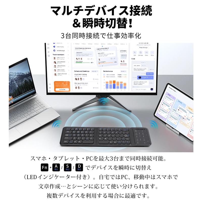 日本で大人気!TriSync™ Keyboard No.1 ✨