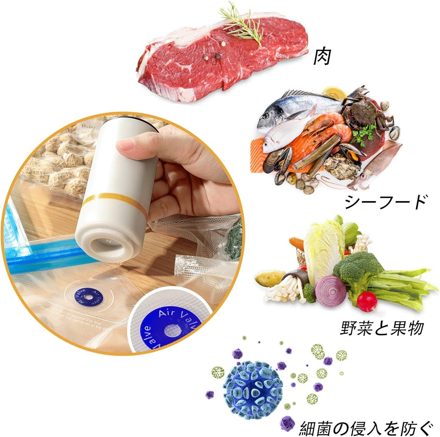 Vac Pro™ 楽真空シーラープロ™